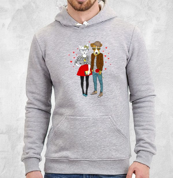Кошка и пес - фото