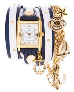 Charm Portofino Gold Navy White - фото