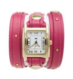 Stud Wrap-Hot Pink/Gold - фото