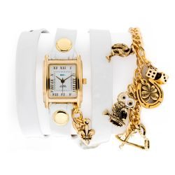 Charm Viva Las Vegas White Patent - фото