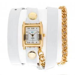 Chain Glam Gold White Patent - фото