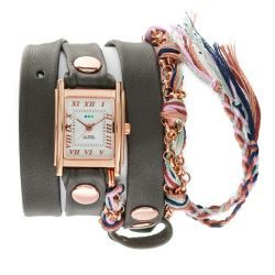 Chain Amber Friendship Dark Grey - фото
