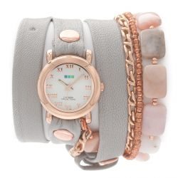Stones Pink Opal - Copper Pyrite Grey-Rose - фото