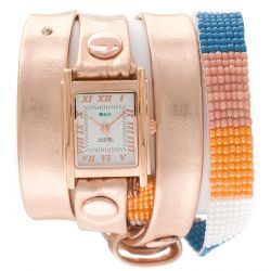 Guatemala Beaded Rose Gold Orange - фото