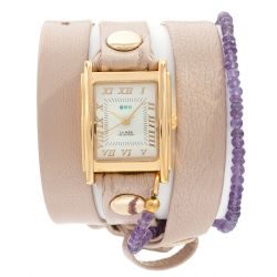 Stones Amethyst Nude Gold - фото