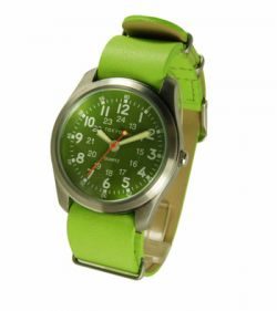 Neon Green Military Leather - фото