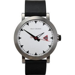 Mech-Automatik Lederband 60 Silver - фото