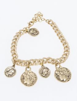 Браслет Roman Coins Charm - фото
