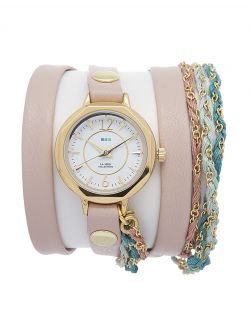 Sydney Friendship Bracelet Gold Watch Face - фото