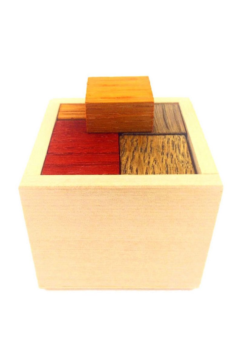 Деревянная головоломка Гала-куб - фото
