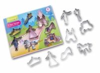 Комплект из 8 формочек для выпечки Золушка - фото