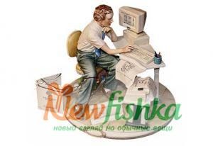 Статуэтка Инженер - фото