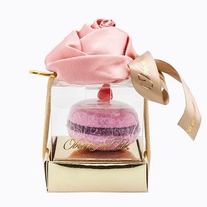 Набор «Macaroons Розовая пудра с малиной» - фото
