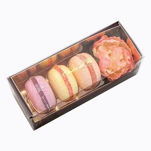 Набор «Трио Macaroons и розовый пион» - фото