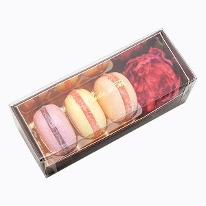 Набор «Трио Macaroons и пурпурный пион» - фото