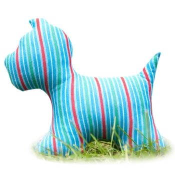 Мягкая  собачка-игрушка Striped. - фото