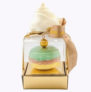 Набор «Macaroons и роза «Сияние Солнца» - фото