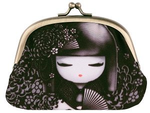 Кошелек на защелке Шигеми. - фото