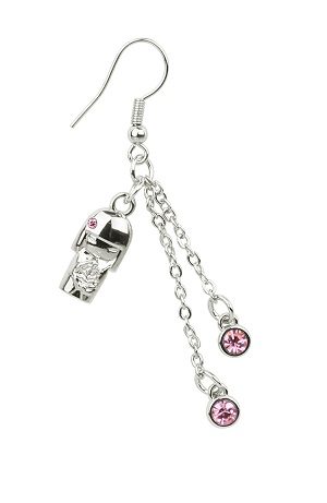 Женские серьги с кристаллом Swarovski Юмико. - фото