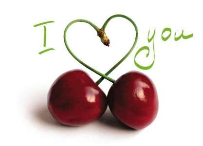 Открытка Cherry Love. Код 041 - фото
