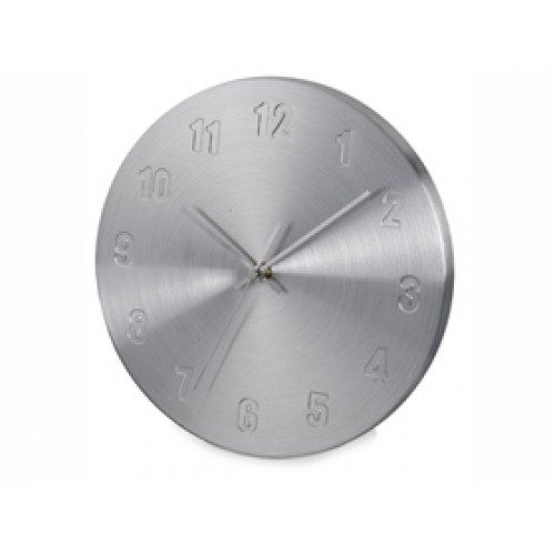 Часы настенные, серебристый (2) - фото