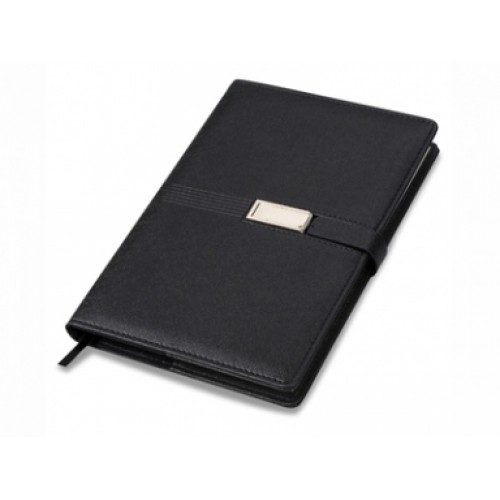 Блокнот Lettertone модель «USB JOURNAL» с флеш-картой USB 2.0 на 8 Гб - фото