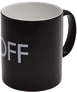 Кружка-хамелеон «ON/OFF» - фото