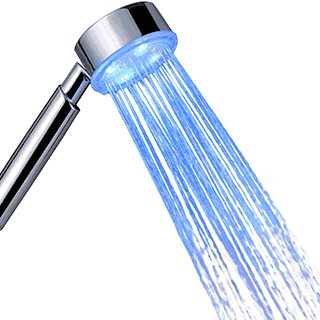 Насадка на душ с подсветкой «LED Shower» Ручка прямая - фото