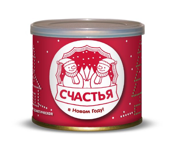 Свеча ароматическая «Счастья в новом году!» - фото