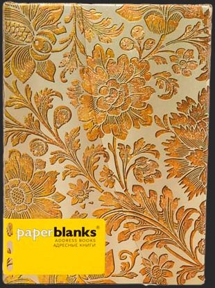 Алфавитная / Телефонная / Адресная книга Paperblanks Медовые цветы (Honey Bloom) - фото