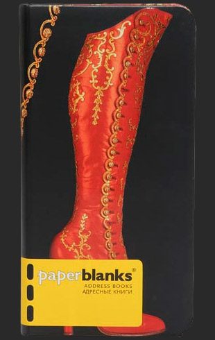Алфавитная | Телефонная | Адресная книга Paperblanks Сапоги на пуговицах (High Button Boot) - фото
