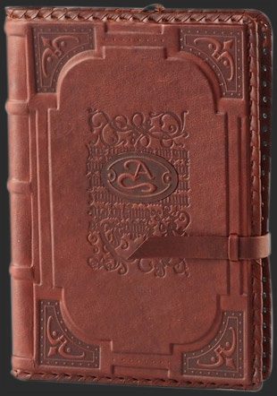 Кожаный недатированный ежедневник Almanac - фото