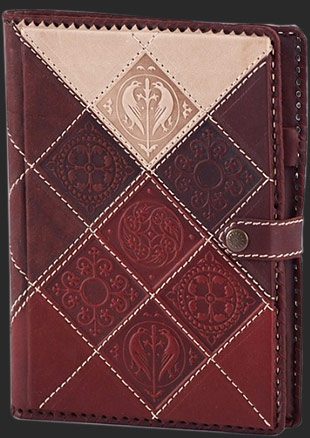 Кожаный недатированный ежедневник Romanz - фото