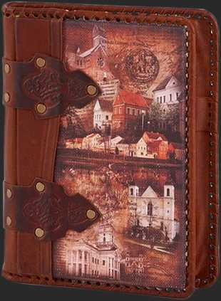 Кожаный недатированный ежедневник Lordville - фото