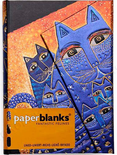 Записная книжка Кошки Средиземноморья | Блокнот paperblanks Mediterranean Cats - фото