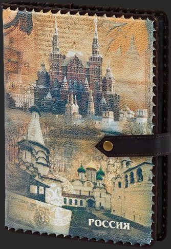 Кожаный недатированный ежедневник Gardarika - фото
