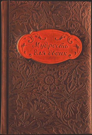 Кожаная книга Мудрость для двоих - фото