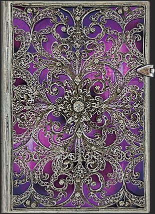 Записная книжка Paperblanks Обержин (Aubergine) - фото