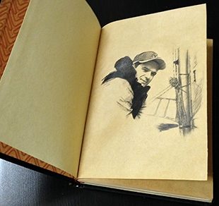 Портрет по фотографии на начальной странице логбука - фото