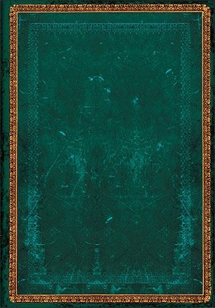 Блокнот Paperblanks Виридиан (Viridian Classic Leather Look) - фото