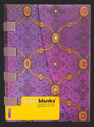Алфавитная | Телефонная | Адресная книга Paperblanks Фиолетовая (Violet) - фото