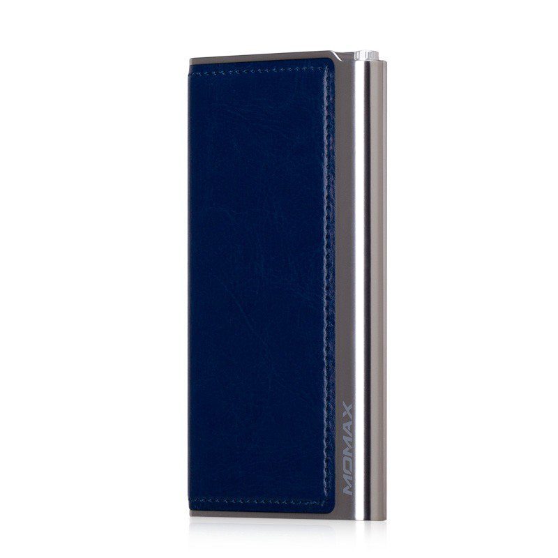 Внешний аккумулятор 5000 mAh Momax iPower Elite Blue - фото