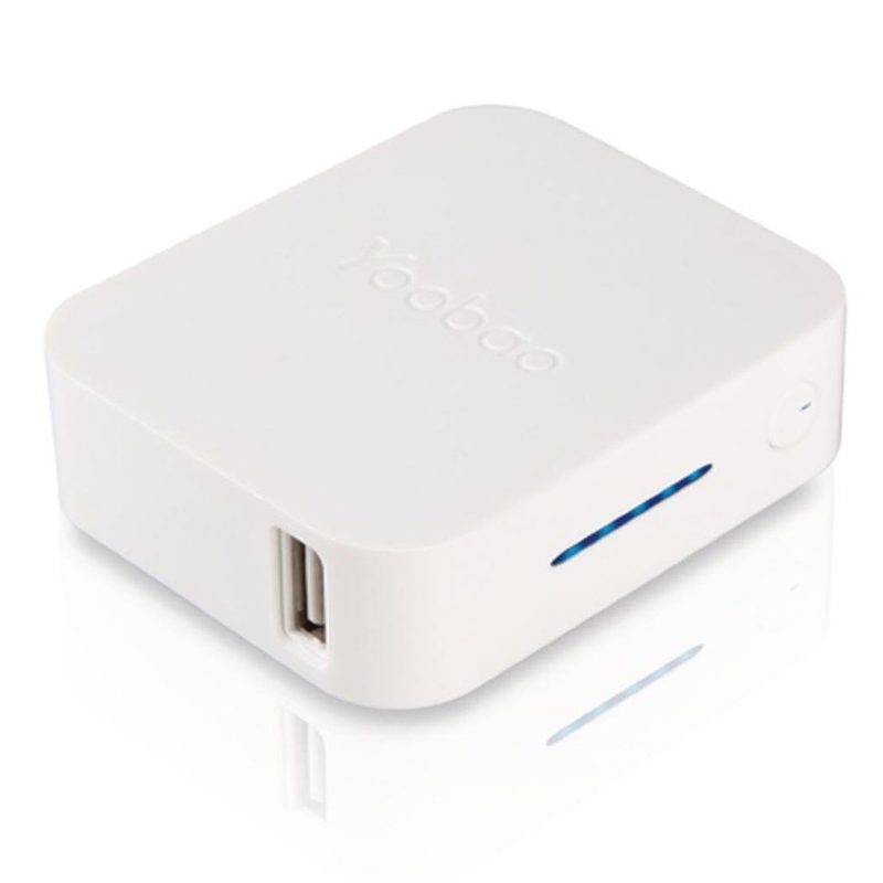 Внешний аккумулятор Yoobao 4400 mAh Magic Cube YB-627 White (универсальный) - фото