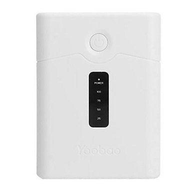 Внешний аккумулятор Yoobao 4400 mAh Sunrise Power Bank YB-621 White (универсальный) - фото