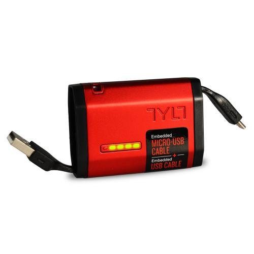 Внешний аккумулятор TYLT 1500 mAh ZUMO Micro-USB Red универсальный - фото