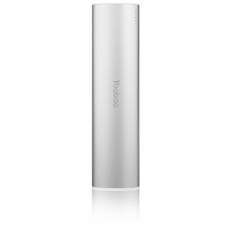 Внешний аккумулятор Yoobao 10400 mAh YB-6014 Silver (универсальный) - фото