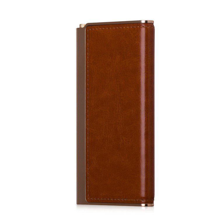 Внешний аккумулятор 5000 mAh Momax iPower Elite Brown - фото