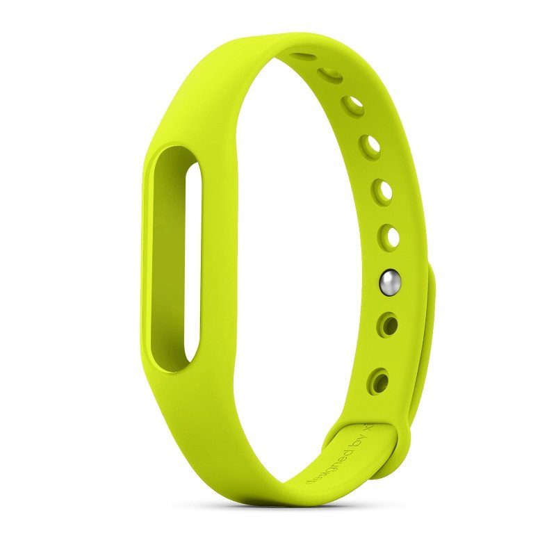 Сменный ремешок для фитнес-браслета Xiaomi Mi Band Original Replacement Wrist Band Green - фото