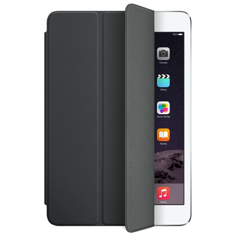 Оригинальный чехол-обложка Apple Smart Cover Black для iPad mini - фото