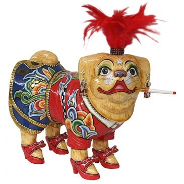Статуэтка GLAM DOG мопс (40см) - фото